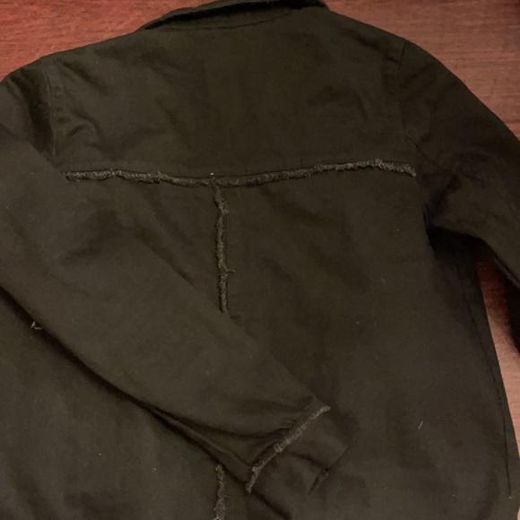 Mod Ref Black Jean Jacket - Picture 4 of 4